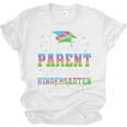Proud Parent Of Kindergarten Graduate 2024 Graduation Parent Premium Unisex Jersey T-Shirt
