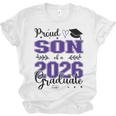 Proud Son Of a Class Of 2026 Graduate For Graduation Unisex Jersey T-Shirt