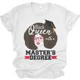 Queen Masters Degree Graduation Social Work MSW MPH Unisex Jersey T-Shirt
