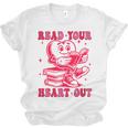 Read Your Heart Out Valentines Day Book Lover Bookish Teach Unisex Jersey T-Shirt Read Your Heart Out Valentines Day Book Lover Bookish Teach Unisex Jersey T-Shirt