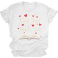 Read Your Heart Out Valentines Day Book And Reading Lovers Unisex Jersey T-Shirt Read Your Heart Out Valentines Day Book And Reading Lovers Unisex Jersey T-Shirt