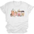Reading Tea Coffee And Books Unisex Jersey T-Shirt