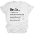 Realist Definition For Introverts Honest Personality Unisex Jersey T-Shirt Realist Definition For Introverts Honest Personality Unisex Jersey T-Shirt