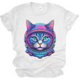 Retro 80s Cat In Space Suit Nostalgia Cat Vintage Astronaut Unisex Jersey T-Shirt Retro 80s Cat In Space Suit Nostalgia Cat Vintage Astronaut Unisex Jersey T-Shirt