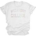 Retro Antisocial WIZARDRY COLLEGE Introvert Sarcastic Unisex Jersey T-Shirt Retro Antisocial WIZARDRY COLLEGE Introvert Sarcastic Unisex Jersey T-Shirt
