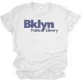 Retro Brooklyn Public Library NY New York Book Lover Unisex Jersey T-Shirt