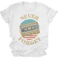 Retro Cassette Never Forget Nostalgia Vintage Unisex Jersey T-Shirt Retro Cassette Never Forget Nostalgia Vintage Unisex Jersey T-Shirt