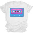 Retro Cassette Tape Tee 90s Nostalgia Aesthetic Unisex Jersey T-Shirt