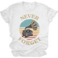Retro Grammophone Never Forget Nostalgia Vintage Unisex Jersey T-Shirt