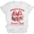 Romance Book Reading Bookish Romance Reader Social Club Unisex Jersey T-Shirt