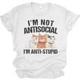 Sarcasm Cat Sarcastic Introvert Antisocial Cat Lover Unisex Jersey T-Shirt Sarcasm Cat Sarcastic Introvert Antisocial Cat Lover Unisex Jersey T-Shirt