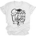 That Says Senior Vibes Graduation Diploma School Spirit Unisex Jersey T-Shirt