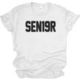 SEN19R Senior 2019 High School Graduation Party T-Shirt Unisex Jersey T-Shirt