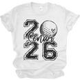 Senior 2026 Golf Player Heart Graduation Girls Teens Unisex Jersey T-Shirt