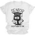 Senior 2026 High School College Graduation Year Class Of 26 Unisex Jersey T-Shirt