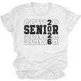 Senior Class Of 2026 Varsity Text Graduation Unisex Jersey T-Shirt