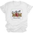 Senior Football Mom Class Of 2025 Graduation Graduate Unisex Jersey T-Shirt