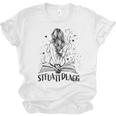 Sexy STFUATTDLAGG Hot Woman Reading Spicy Good Book Love Unisex Jersey T-Shirt
