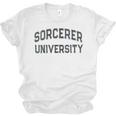 Silly Anti Social SORCERER UNIVERSITY Introvert Stay Away Unisex Jersey T-Shirt
