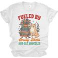 Smut Reader Cat Lover Fueled By Smutty Books & Cat Snuggles For Men Women Unisex Jersey T-Shirt