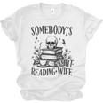 Somebody's Smut Reading Wife Smutty Book Lovers Unisex Jersey T-Shirt