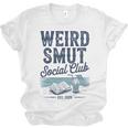 Spicy Romance Book Reader Fan Weird Smut Social Club Premium Tri-Blend Unisex Jersey T-Shirt