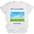 Out Standing In Her Field Graduation Tee Unisex Jersey T-Shirt