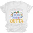 Straight Outta The Library Book Lover Men Women Premium Tri-Blend Unisex Jersey T-Shirt Straight Outta The Library Book Lover Men Women Premium Tri-Blend Unisex Jersey T-Shirt