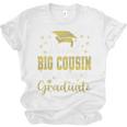 Super Proud Big Cousin Of 2025 Graduate Graduation Family Premium Unisex Jersey T-Shirt