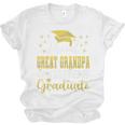 Super Proud Great Grandpa Of 2025 Graduate Graduation Family Premium Unisex Jersey T-Shirt