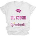 Super Proud Little Cousin Of 2025 Graduate Graduation Family Premium Tri-Blend Unisex Jersey T-Shirt