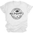 I Survived My Husband's Masters Degree Funny 2023 Graduation Unisex Jersey T-Shirt