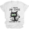 I Survived Law School Graduation 2025 2026 Unisex Jersey T-Shirt