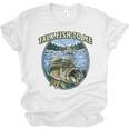 Talk Fish To Me Introvert Fishing Antisocial Fisherman Raglan Baseball Tee Unisex Jersey T-Shirt