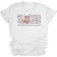 Valentines Day NICU Nurse Cute Bear Neonatal ICU Graduation Unisex Jersey T-Shirt
