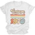 Vintage 1970 Birthday Retro Style 70's Born Nostalgia Outfit Premium Tri-Blend Unisex Jersey T-Shirt Vintage 1970 Birthday Retro Style 70's Born Nostalgia Outfit Premium Tri-Blend Unisex Jersey T-Shirt