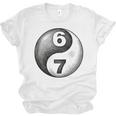 Vintage 6 7 Sketch Yin Yang Namaste Six Seven Nostalgia Unisex Jersey T-Shirt Vintage 6 7 Sketch Yin Yang Namaste Six Seven Nostalgia Unisex Jersey T-Shirt