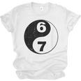 Vintage 6 7 Yin Yang Namaste Six Seven Nostalgia Unisex Jersey T-Shirt