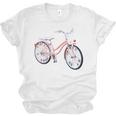Vintage Bicycle With Playing Cards Nostalgia Premium Tri-Blend Unisex Jersey T-Shirt