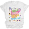 Vintage Retro 80's Baby 90's Made Me 1980s 1990s Nostalgia Premium Tri-Blend Unisex Jersey T-Shirt
