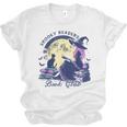 Vintage Sexy Witch Spooky Readers Book Lover Club Halloween Unisex Jersey T-Shirt Vintage Sexy Witch Spooky Readers Book Lover Club Halloween Unisex Jersey T-Shirt