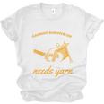 Woman Survives On Books Yarn Knitting Crochet Premium Tri-Blend Unisex Jersey T-Shirt Woman Survives On Books Yarn Knitting Crochet Premium Tri-Blend Unisex Jersey T-Shirt