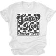 Women Senior Mom Class Of 2026 Retro Graduation Senior Mama Unisex Jersey T-Shirt