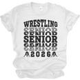 Wrestling Senior 2026 Graduation Unisex Jersey T-Shirt