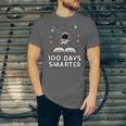 100 Days Smarter Astronaut Book 100th Day Girls Kids Women Unisex Jersey T-Shirt