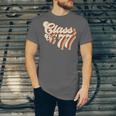 1977 Class Reunion Retro Class Of 77 High School Graduation Unisex Jersey T-Shirt