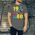 1980 Retro Raised In The 80s Old School Nostalgia Vibes Unisex Jersey T-Shirt