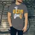 2019 High School Graduation Shirt Gamer Graduate Unisex Jersey T-Shirt