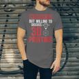 3D Printer Introvert 3D Printing Unisex Jersey T-Shirt 3D Printer Introvert 3D Printing Unisex Jersey T-Shirt