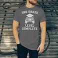 3rd Grade Level Complete Third Grade Graduation Video Gamer Unisex Jersey T-Shirt